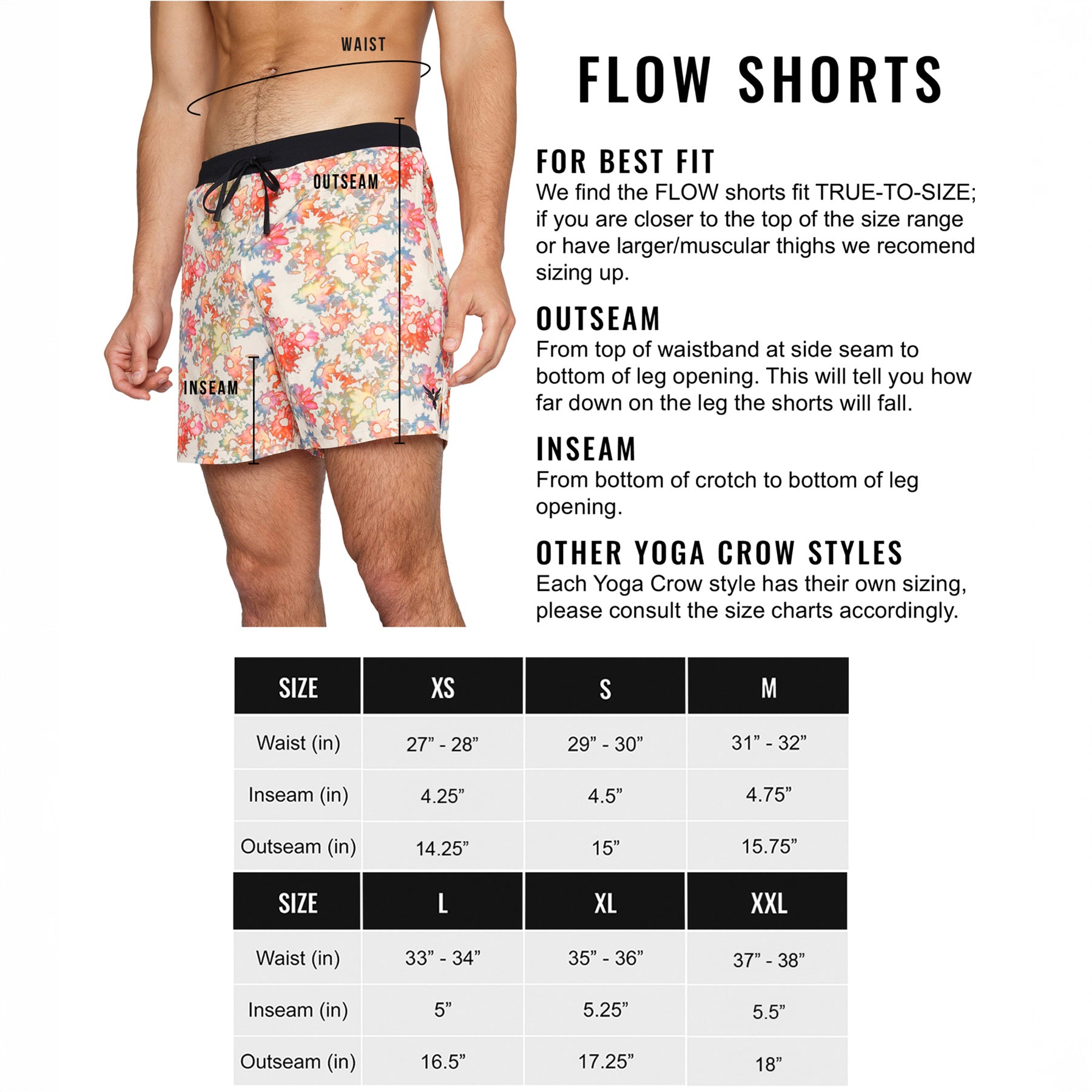 Flow Shorts - Sand Floral