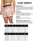 Flow Shorts - Sand Floral