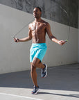 Swerve Shorts - Aqua Blue