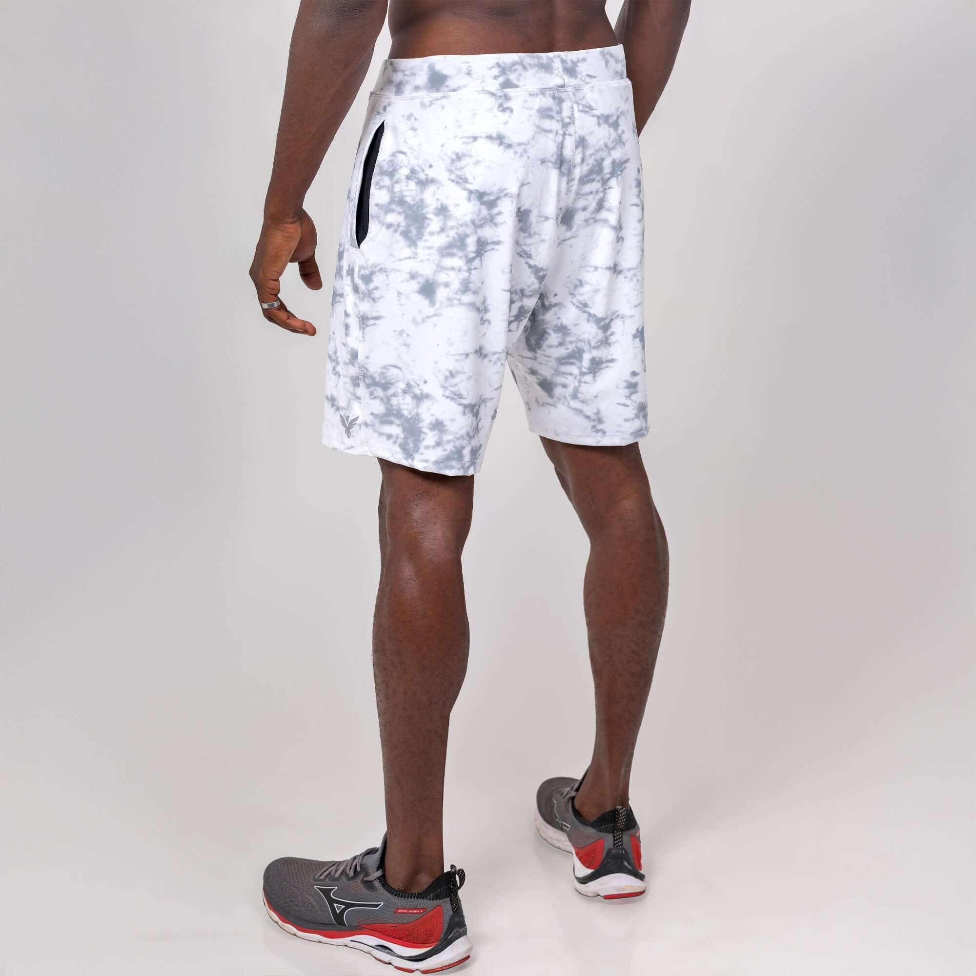 Swerve Men's Lined Yoga Shorts 7" - Nimbus Cloud