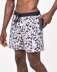 Flow Shorts - Snow Leopard