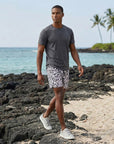 Flow Shorts - Snow Leopard